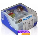  Philips H7 + auxiliares Caixa Emergência/ Sobressalentes