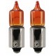 Flosser HY6W 12v 6W BAZ9s Laranja ( 2 lâmpadas )