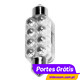 LAMPA 8 LED TUBULAR VERMELHO 