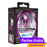 Philips H4 ColorVision Purple ( 2 Bulbs )