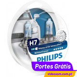 Philips WhiteVision H7 + W5W ( 4 lâmpadas )