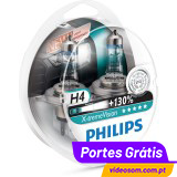 Philips Xtreme Vision H4 +130% ( 2 Lâmpadas )