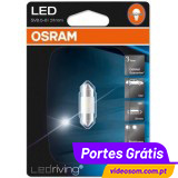 OSRAM LED FESTOON 31mm  COOL WHITE ( 6000K )