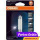OSRAM LED STANDARD TUBULAR 41mm  BRANCO FRIO ( 6.000K )