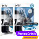 Philips H11 WhiteVision  ( 2 Bulbs )