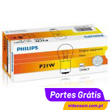 Philips P21w 12V 21W BA15s ( 10 Bulbs )