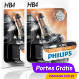Philips Vision +30% HB4 12v 51w  (2 Bulbs )