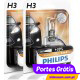 Philips Vision +30% H3 12v 55w (2 Bulbs )