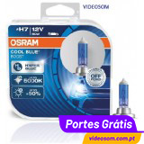 Osram Cool Blue Boost H7 12v 80w PX26d 62210CBB 5000K ( 2 lâmpadas )