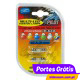 Lâmpada LED (3LED) tubular 10*31mm Branca LAMPA ( Pack 2unid. )