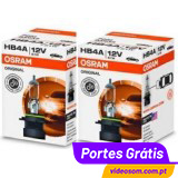 Osram Original HB3A 12v 60w P20d 9005XS ( 2 Lâmpadas ) 