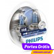 Philips Crystal Vision H4 + W5W ( 4 Lâmpadas )