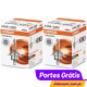 Osram Original H19 12v 60/55w PU43t-3 64181L ( 2 Lâmpadas ) 