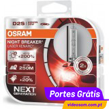 Osram D2S Night Breaker Laser NEXT +200% ( 2 Lâmpadas )