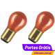 Osram PY30/8W 12v 30/8w BAY15d 2357A Amber / Orange  ( 2 Bulbs ) 