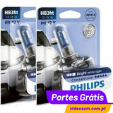 Philips Crystal Vision HB3 9005 12V 60W ( 2 Lâmpadas )