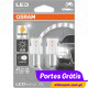 Osram Ledriving P21W BA15s 7458YE LARANJA ( 2 Lâmpadas )
